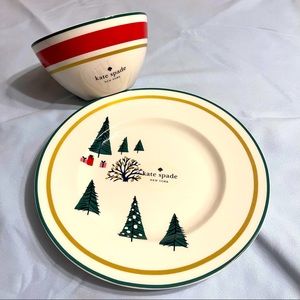 kate spade Arbor Village plates & bowls